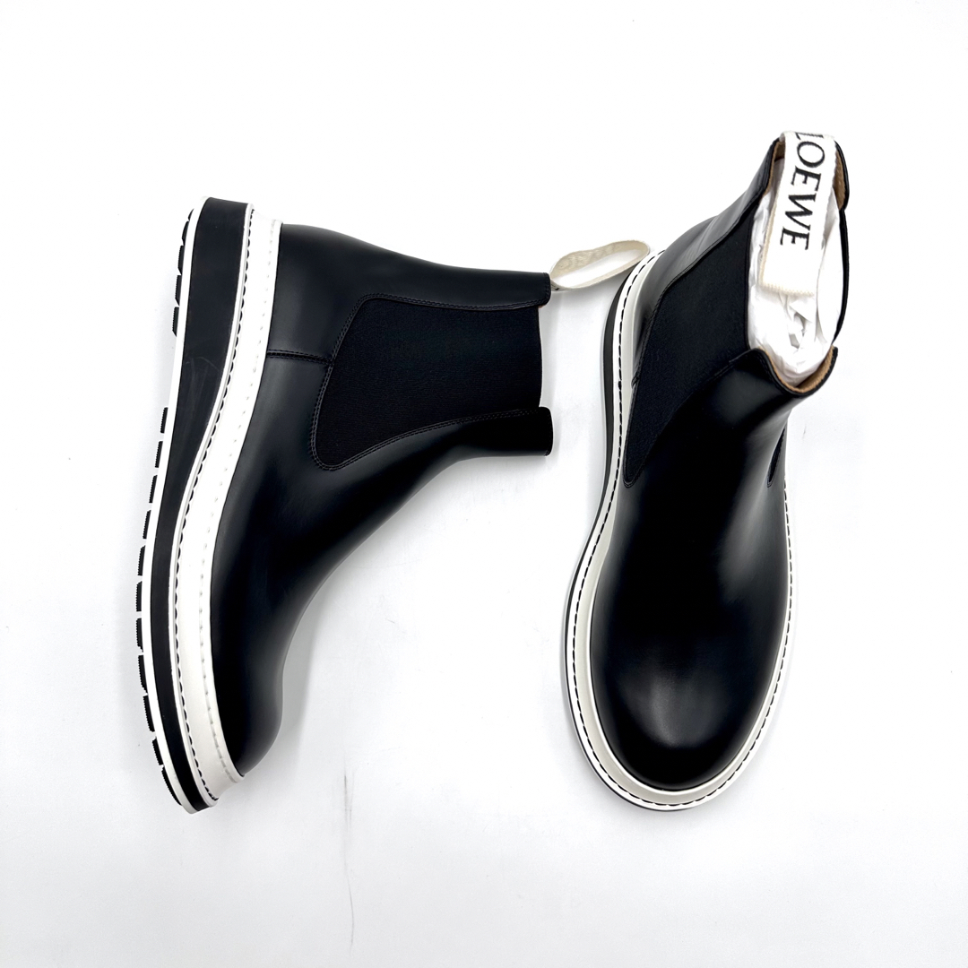 LOEWE ロエベ チェルシーブーツ ブラック 45
