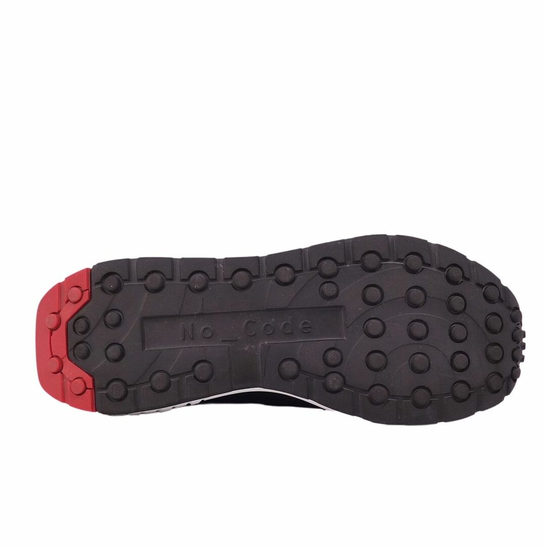 TOD'S(トッズ)の未使用 トッズ TOD'S スニーカー No Code ノーコード ファブリック カーフレザー シューズ メンズ 6(25cm相当) ブラック メンズの靴/シューズ(スニーカー)の商品写真