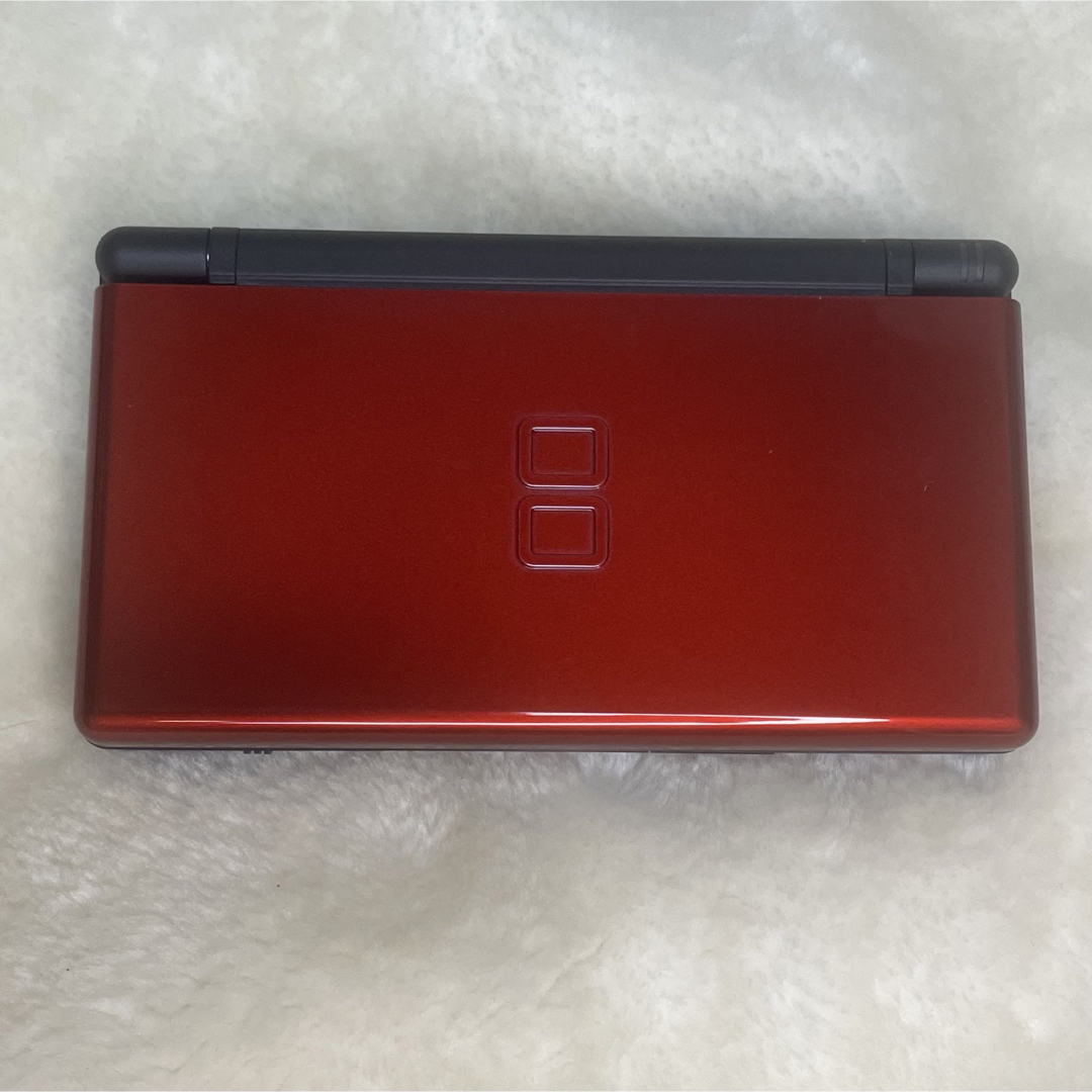 【美品】ニンテンドーDS lite クリムゾンブラック 説明書、箱付属！