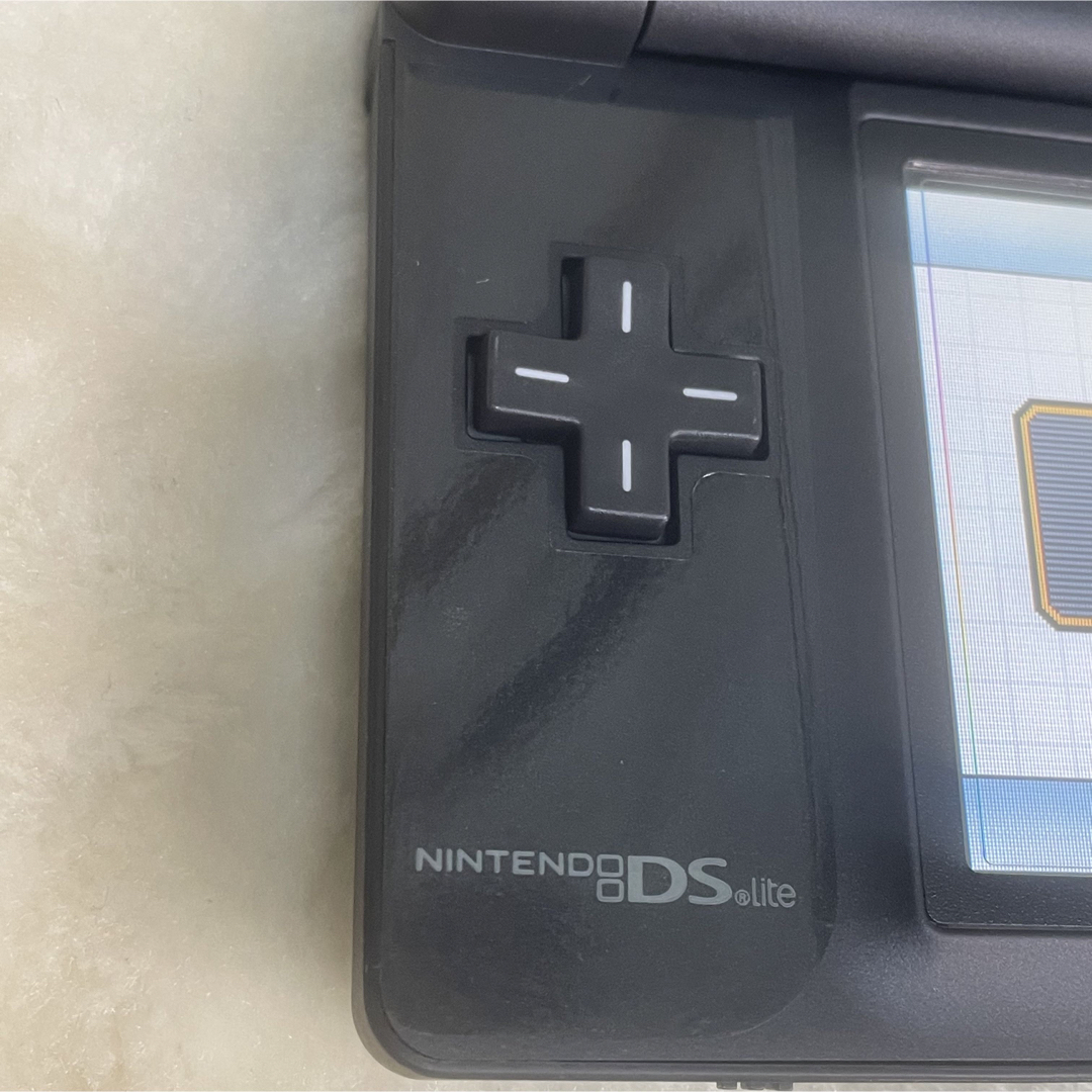 【美品】ニンテンドーDS lite クリムゾンブラック 説明書、箱付属！