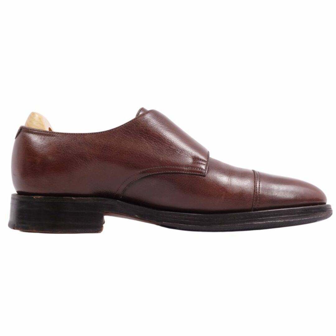 ジョンロブ JOHN LOBB レザーシューズ ダブルモンクストラップシューズ WILLIAM ウィリアム カーフレザー 革靴 メンズ  7E(25.5cm相当) ブラウン