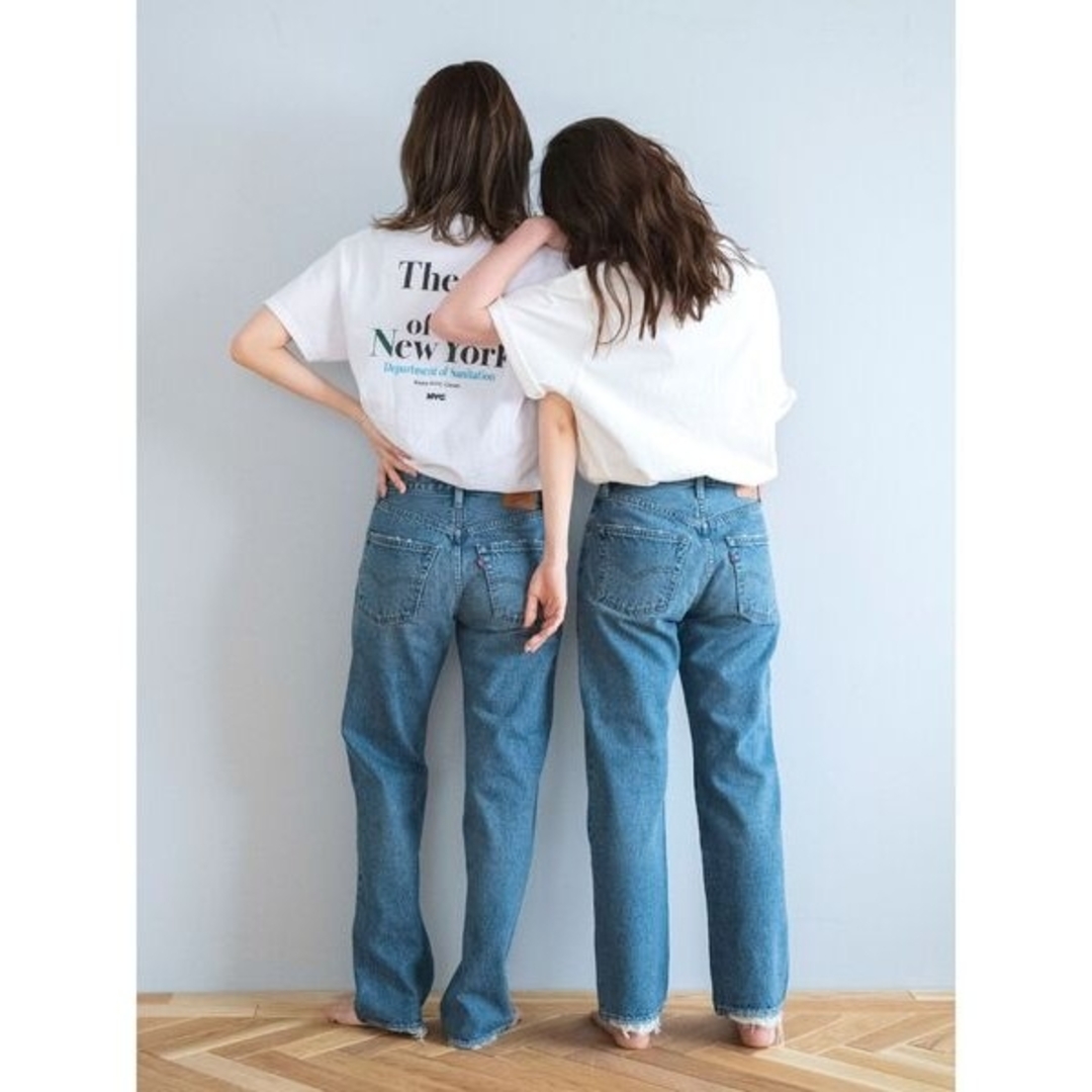 Ungrid(アングリッド)のungrid Levi’s別注 501CROP DENIM 25inch L28 レディースのパンツ(デニム/ジーンズ)の商品写真