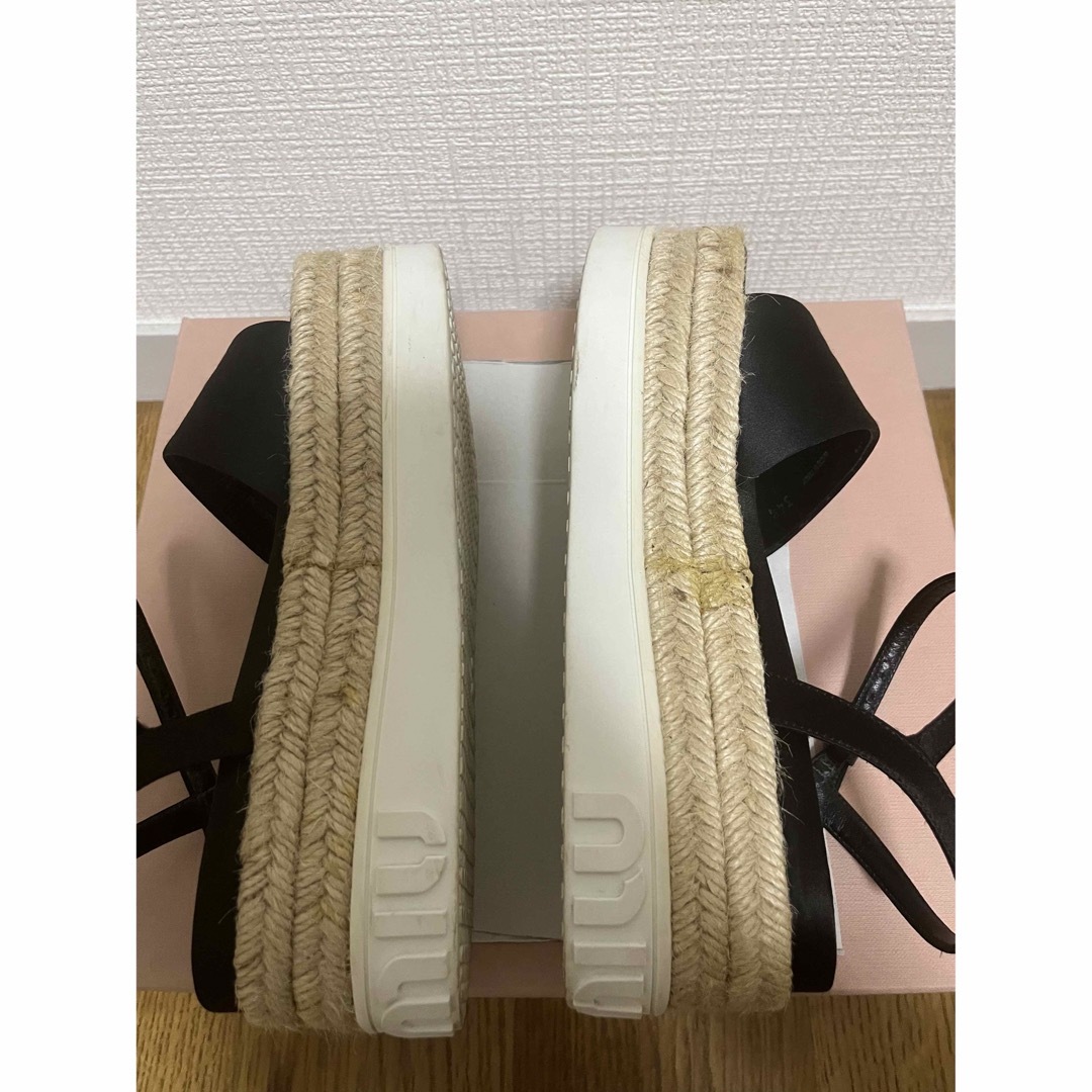miumiu ウェッジサンダル miumiu ウェッジサンダル