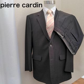 ピエールカルダン(pierre cardin)のスーツ メンズスーツセットアップ ブラウンストライプ ピエールカルダン AB6(セットアップ)