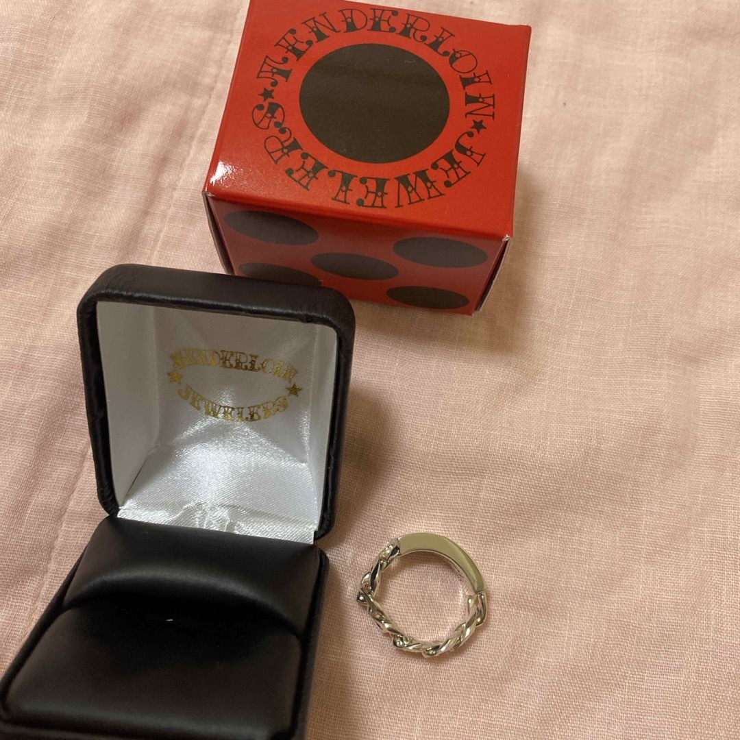 TENDERLOIN ID RING SILVER-