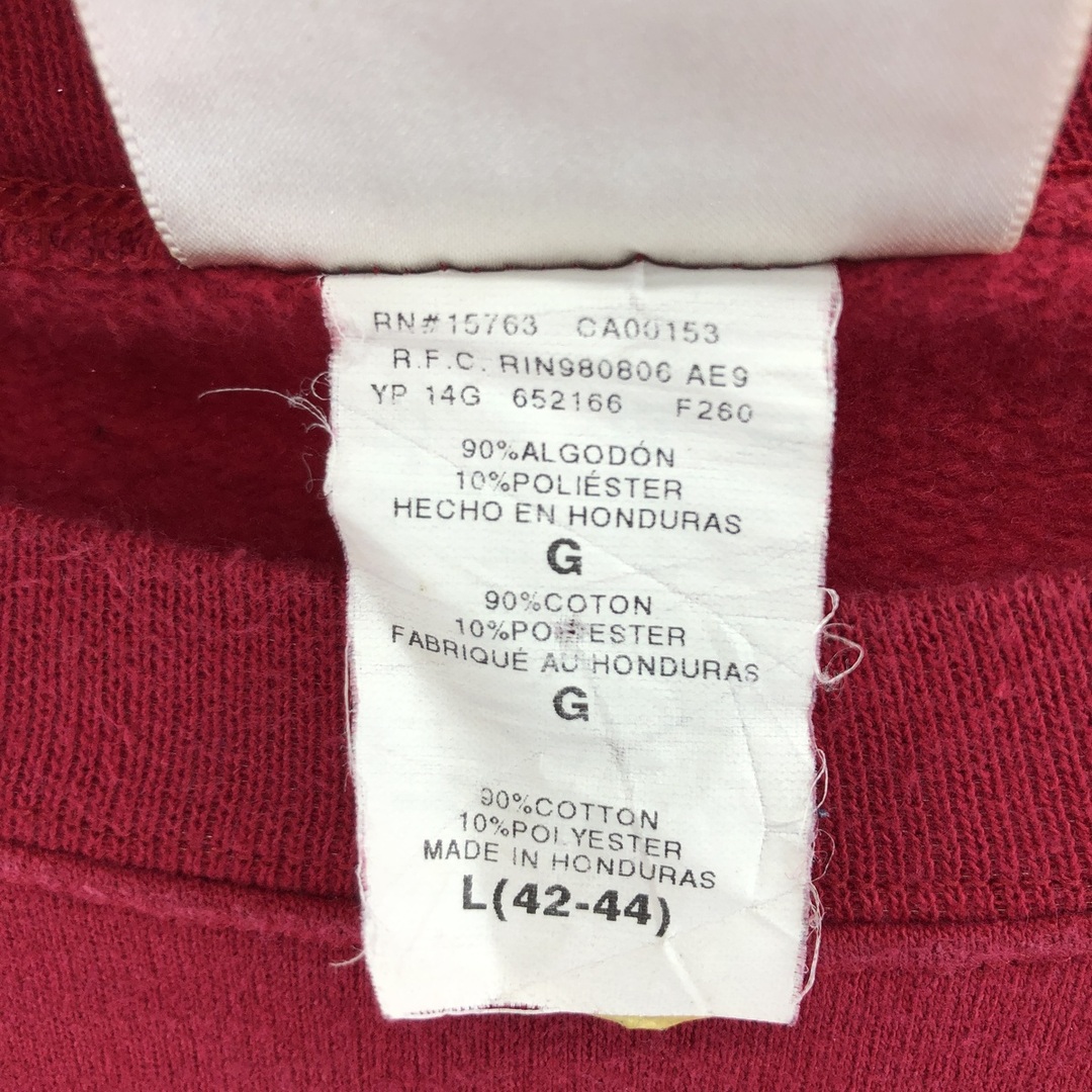 Hanes(ヘインズ)の古着 ヘインズ Hanes スウェットシャツ トレーナー メンズXL /eaa377155 メンズのトップス(スウェット)の商品写真