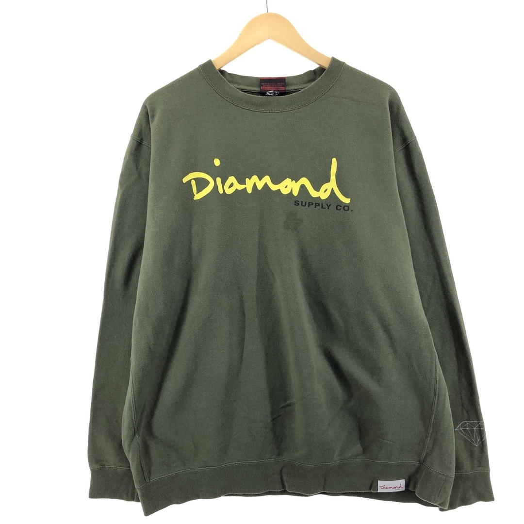 ダイヤモンドサプライ DIAMOND SUPPLY CO. ロゴスウェット トレーナー メンズXXL /eaa377148