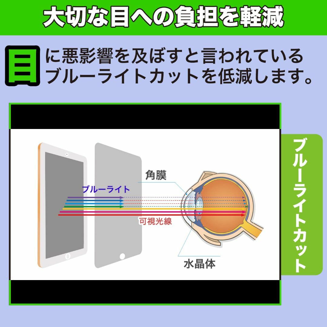 MotoMoto フィルム 富士通 ARROWS Tab Q704/H 用の ブ 6