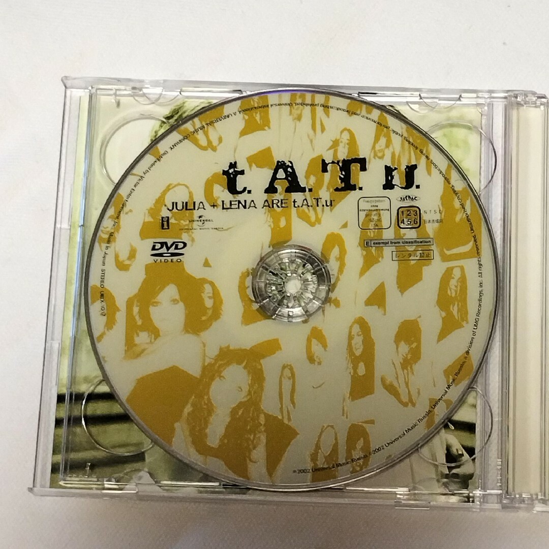 t.A.T.u.200KM/H IN THE WRONG LANE／CD＋DVD エンタメ/ホビーのCD(ポップス/ロック(洋楽))の商品写真