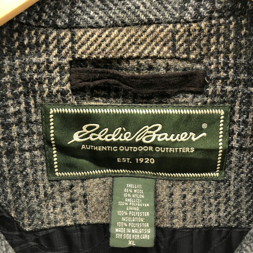 Eddie Bauer　USモデル　エディーバウアー　ウールジャケット　XL