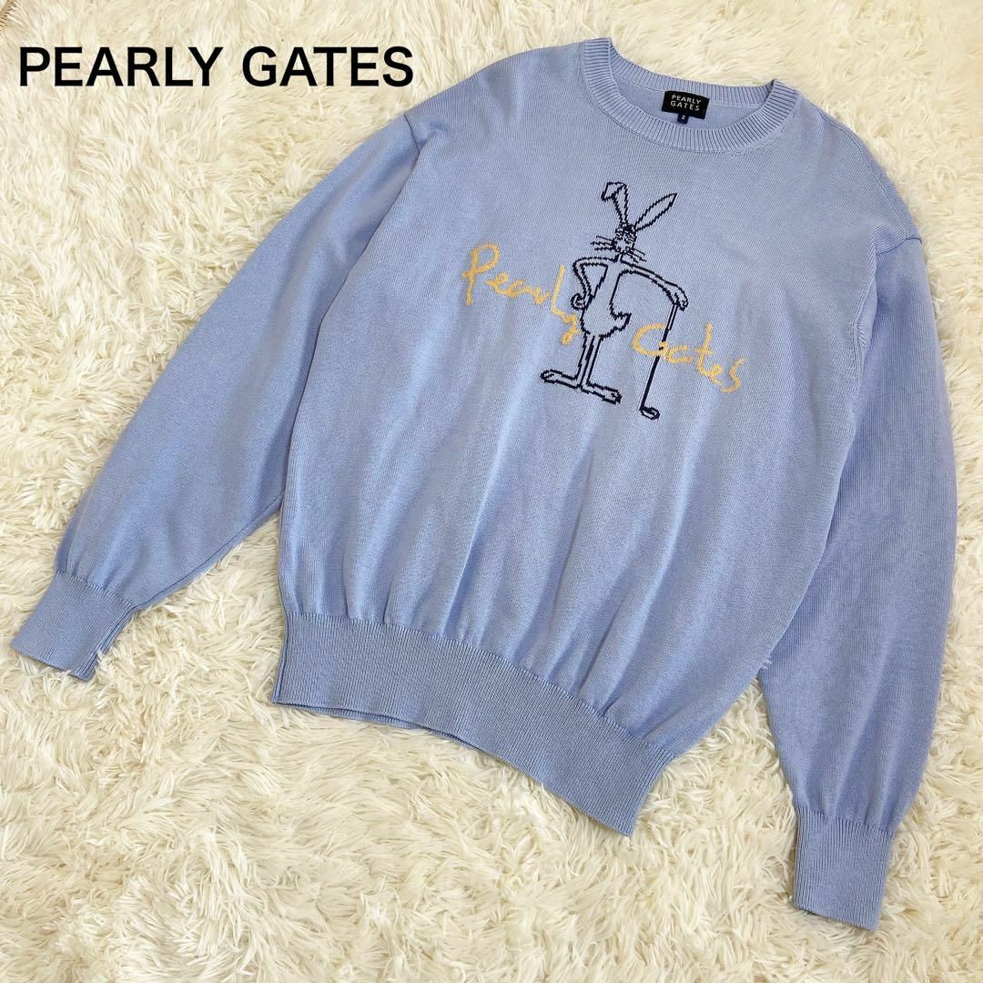 PEARLY GATES - PEARLY GATES パーリーゲイツ セーター ニット 両面