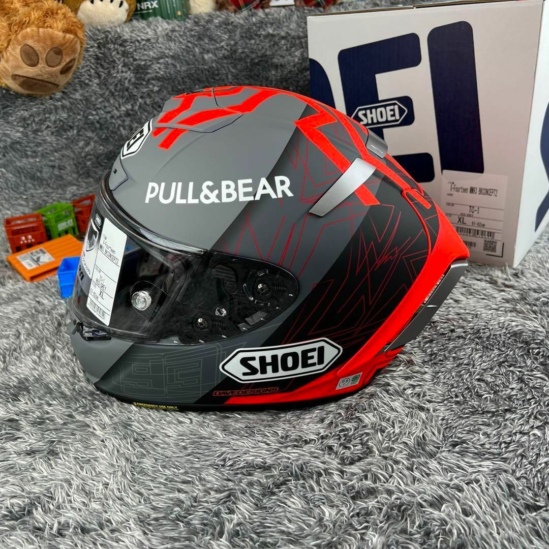 SHOEI - SHOEI X-fourteen MM93 マルケス TC-1 XLサイズ 新品の SHOEI - SHOEI X-fourteen MM93 マルケス TC-1 XLサイズ 新品の