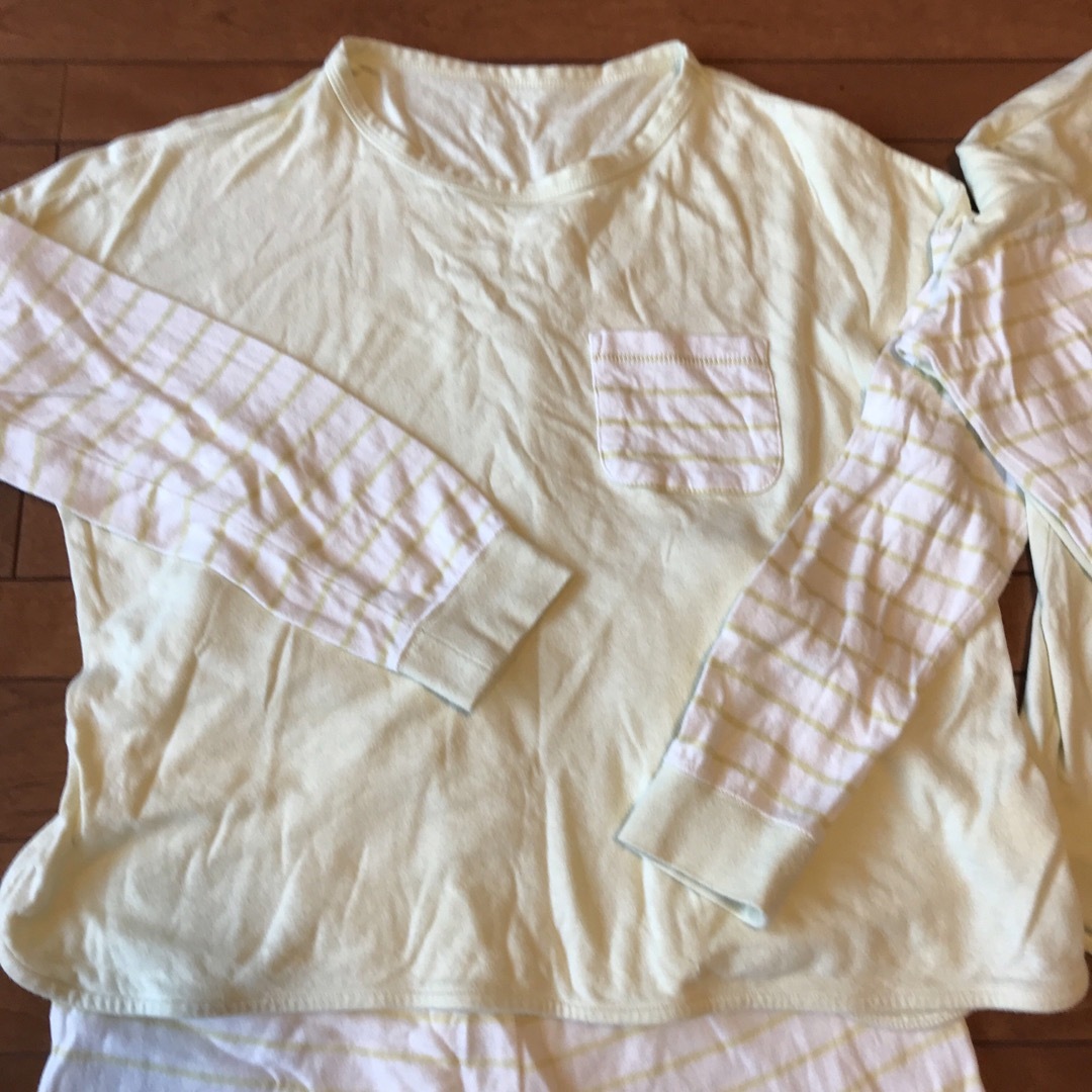 ベルメゾン(ベルメゾン)のベルメゾン長袖パジャマused2着セット キッズ/ベビー/マタニティのキッズ服男の子用(90cm~)(パジャマ)の商品写真