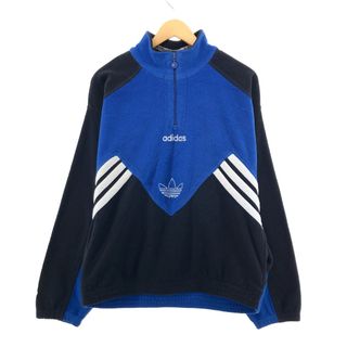 アディダス(adidas)の古着 80～90年代 アディダス adidas フリースプルオーバー メンズXL ヴィンテージ /eaa377006(その他)