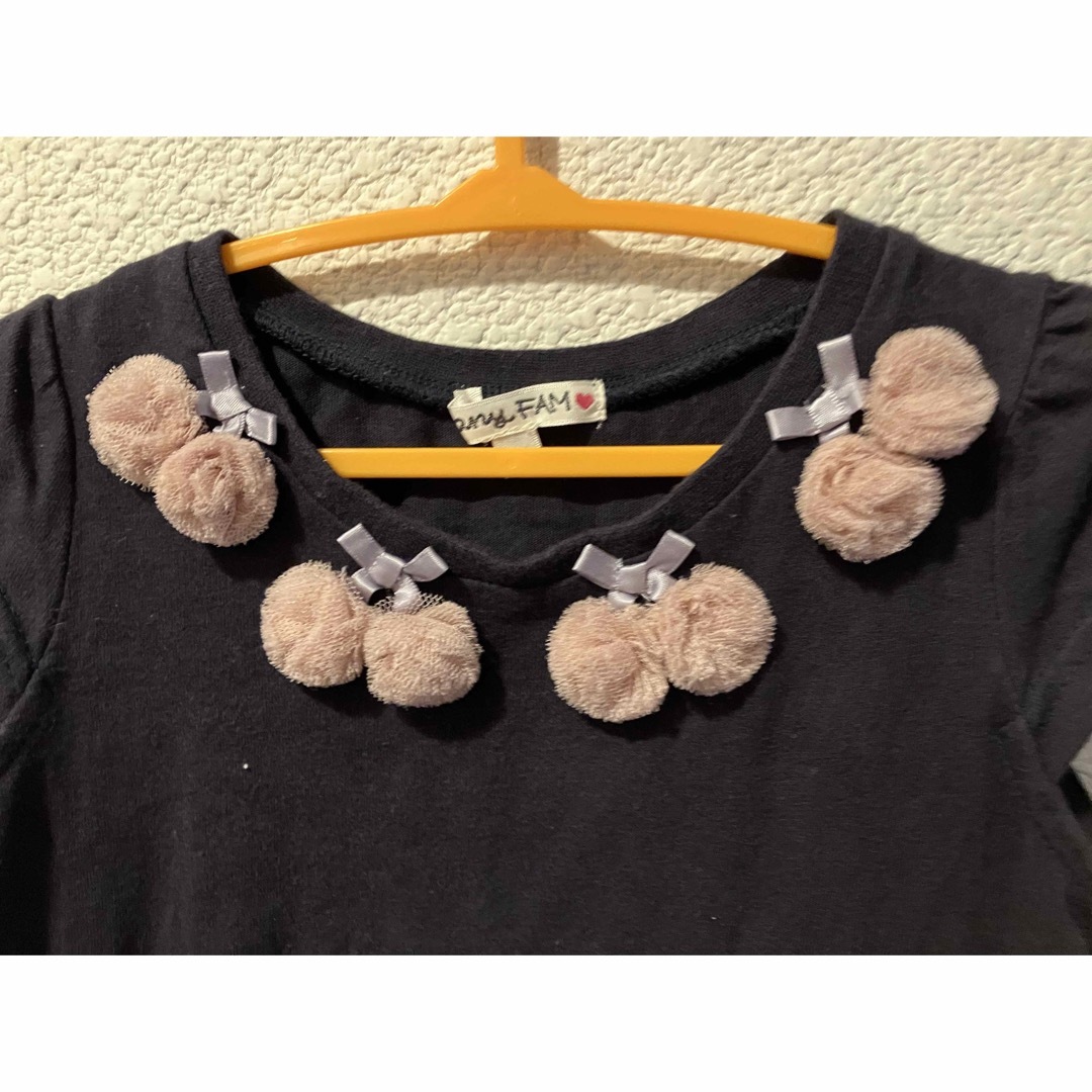 F.O.KIDS(エフオーキッズ)のノースリーブ　さくらんぼ　女の子　100 キッズ/ベビー/マタニティのキッズ服女の子用(90cm~)(Tシャツ/カットソー)の商品写真