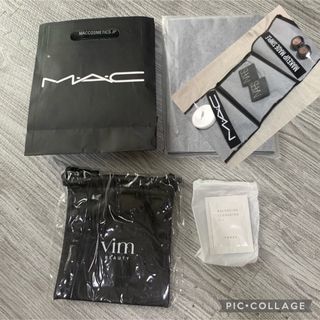 マック(MAC)の【未使用】vimノベルティポーチ　m.a.cノベルティなど　希少品(ポーチ)