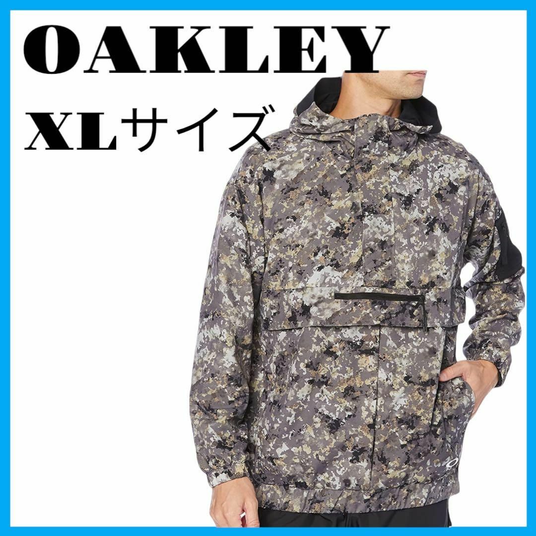 【新品未使用】OAKLEY ジャケット 黒/グレー XL FOA402978