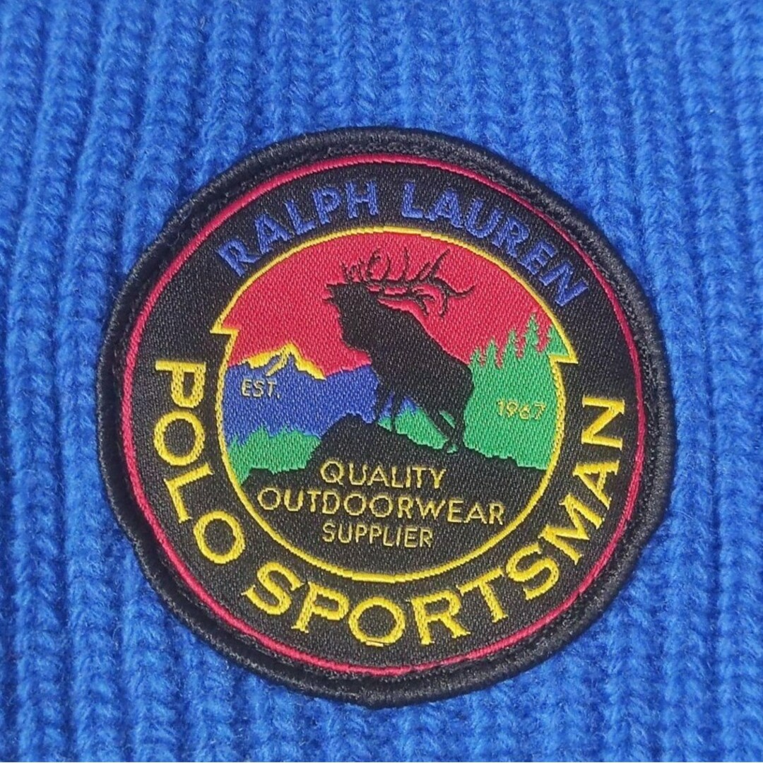 POLO RALPH LAUREN(ポロラルフローレン)の【新品タグ付き】ポロラルフローレン　POLO SPORTSMAN　ワッチキャップ メンズの帽子(ニット帽/ビーニー)の商品写真