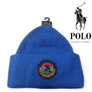 ポロラルフローレン(POLO RALPH LAUREN)の【新品タグ付き】ポロラルフローレン　POLO SPORTSMAN　ワッチキャップ(ニット帽/ビーニー)