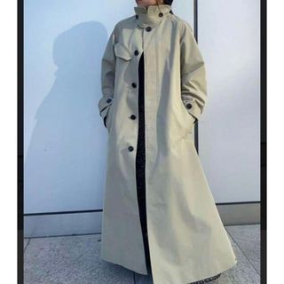 クラネ(CLANE)のラポドゥジェム side slit soutien collar coat(トレンチコート)