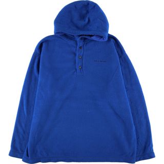 ラルフローレン(Ralph Lauren)の古着 90年代 ラルフローレン Ralph Lauren POLO SPORT ポロスポーツ ハーフスナップ フリースパーカー USA製 メンズXXL ヴィンテージ /eaa377206(その他)