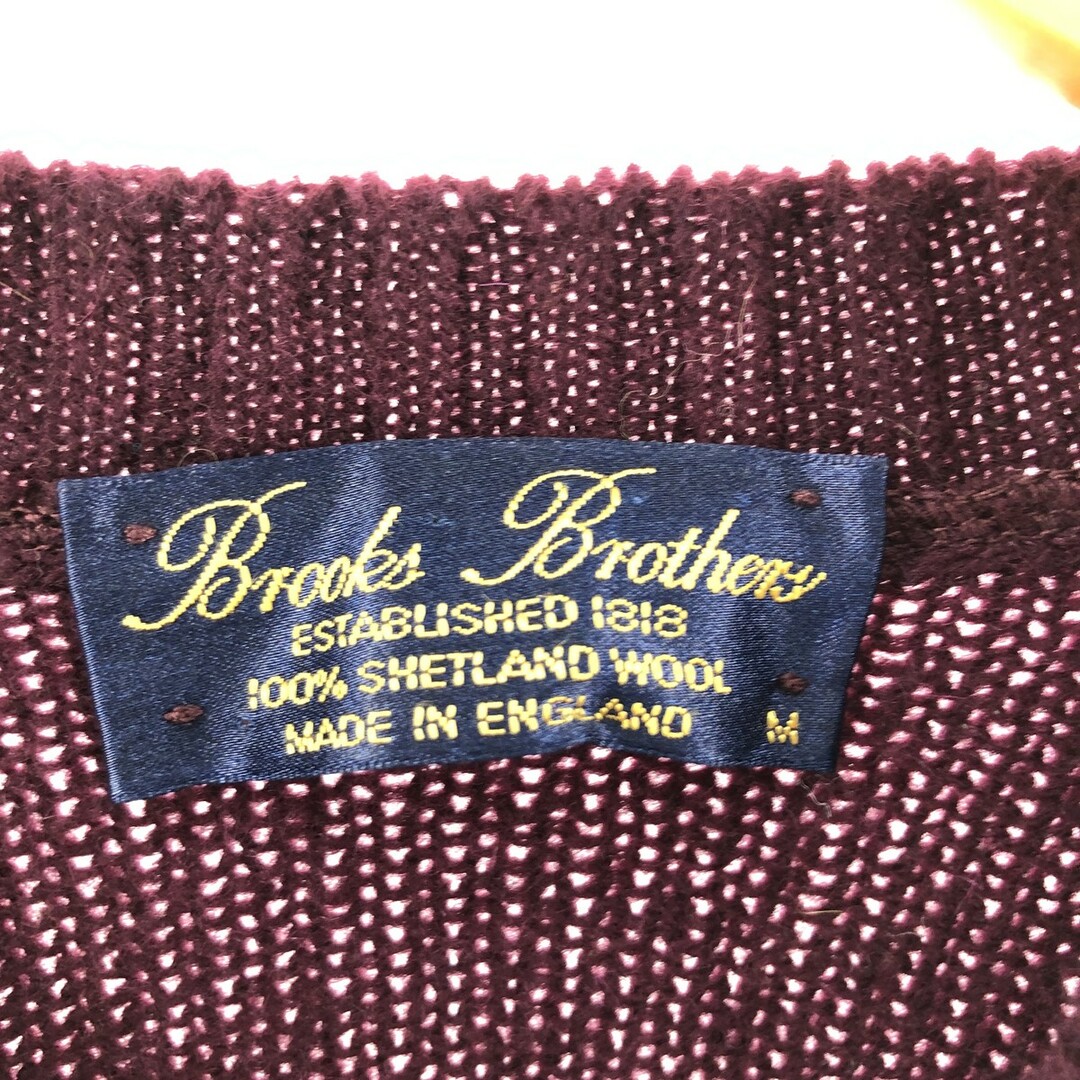 Brooks Brothers(ブルックスブラザース)の古着 ブルックスブラザーズ Brooks Brothers 1818 ウールニットセーター メンズXL /eaa377124 メンズのトップス(ニット/セーター)の商品写真