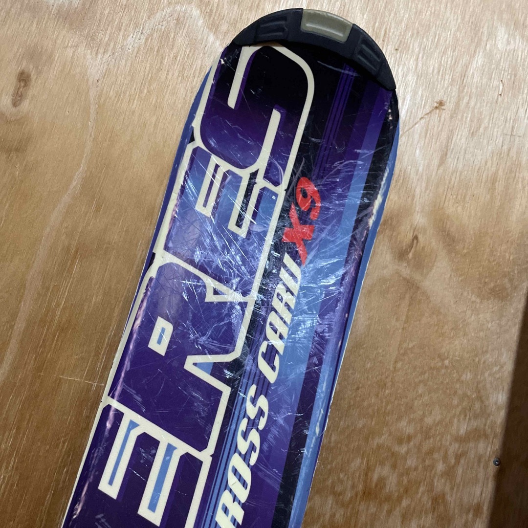 スキースキー3点セット（スキー板、ストック、靴）