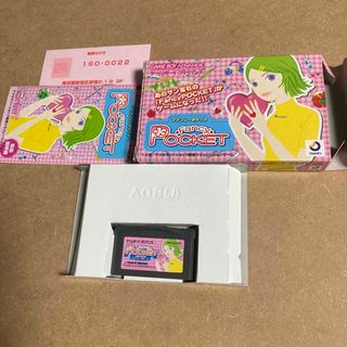 ゲームボーイアドバンス(ゲームボーイアドバンス)のgba ファンシーポケット　箱説あり(携帯用ゲームソフト)