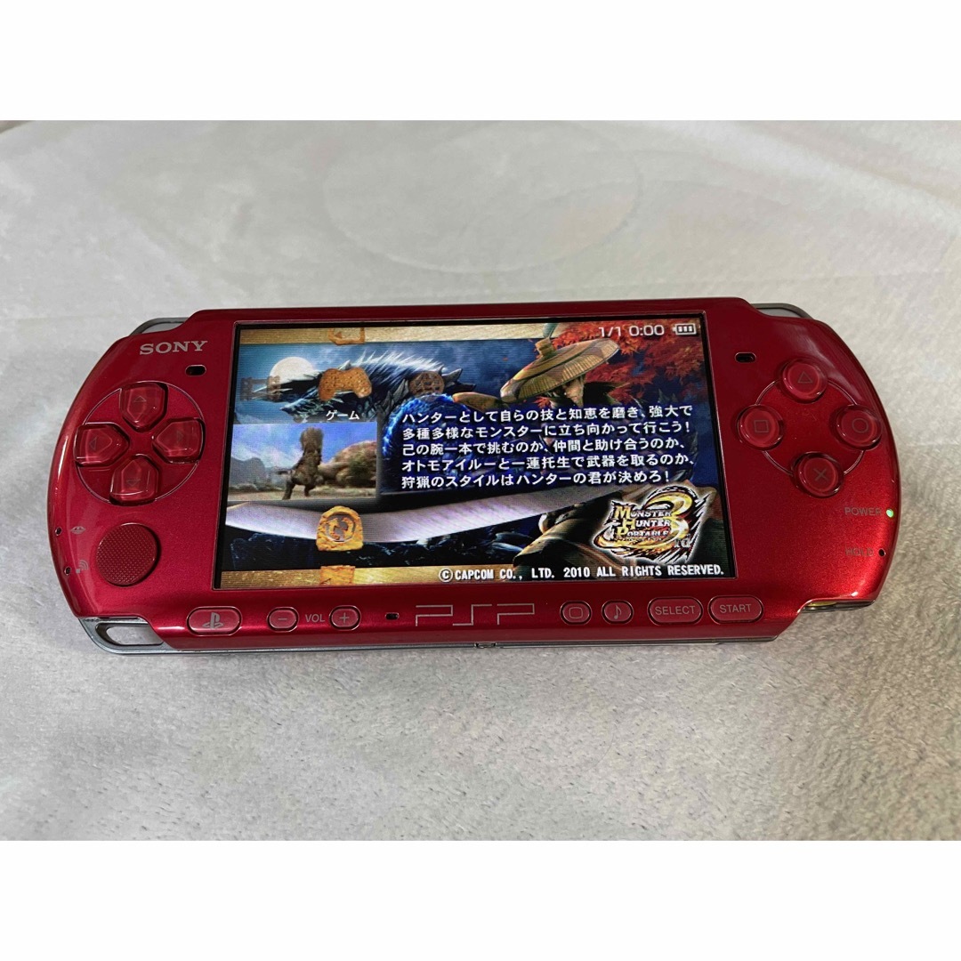 PSP PSP-3000 ラディアントレッド-