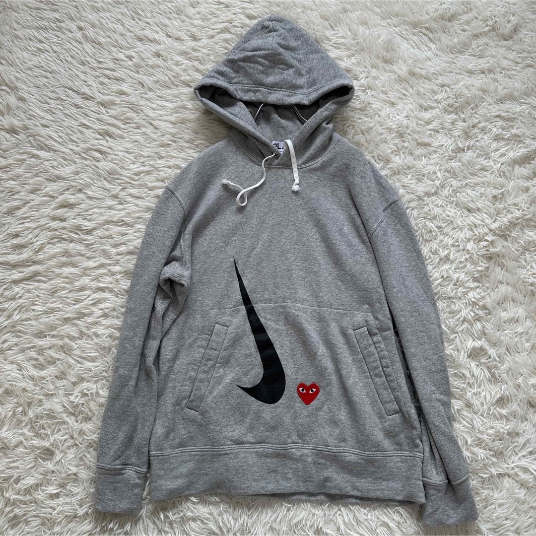 【COMME des GARCONS】コムデギャルソ×ナイキ L パーカー | フリマアプリ ラクマ