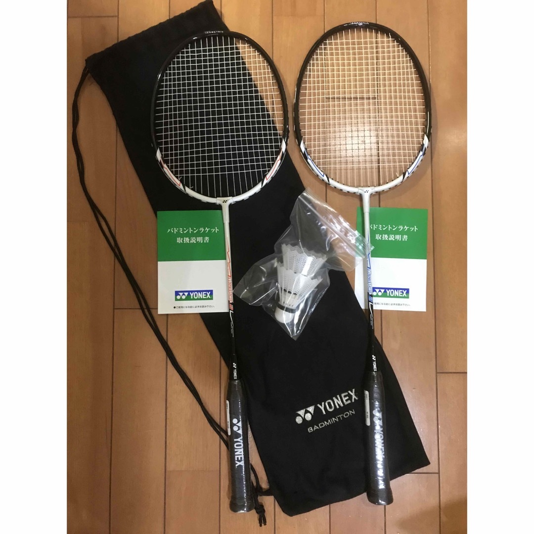 YONEX - 未使用ヨネックスバドミントンラケット二本の通販 by 新宿 ...