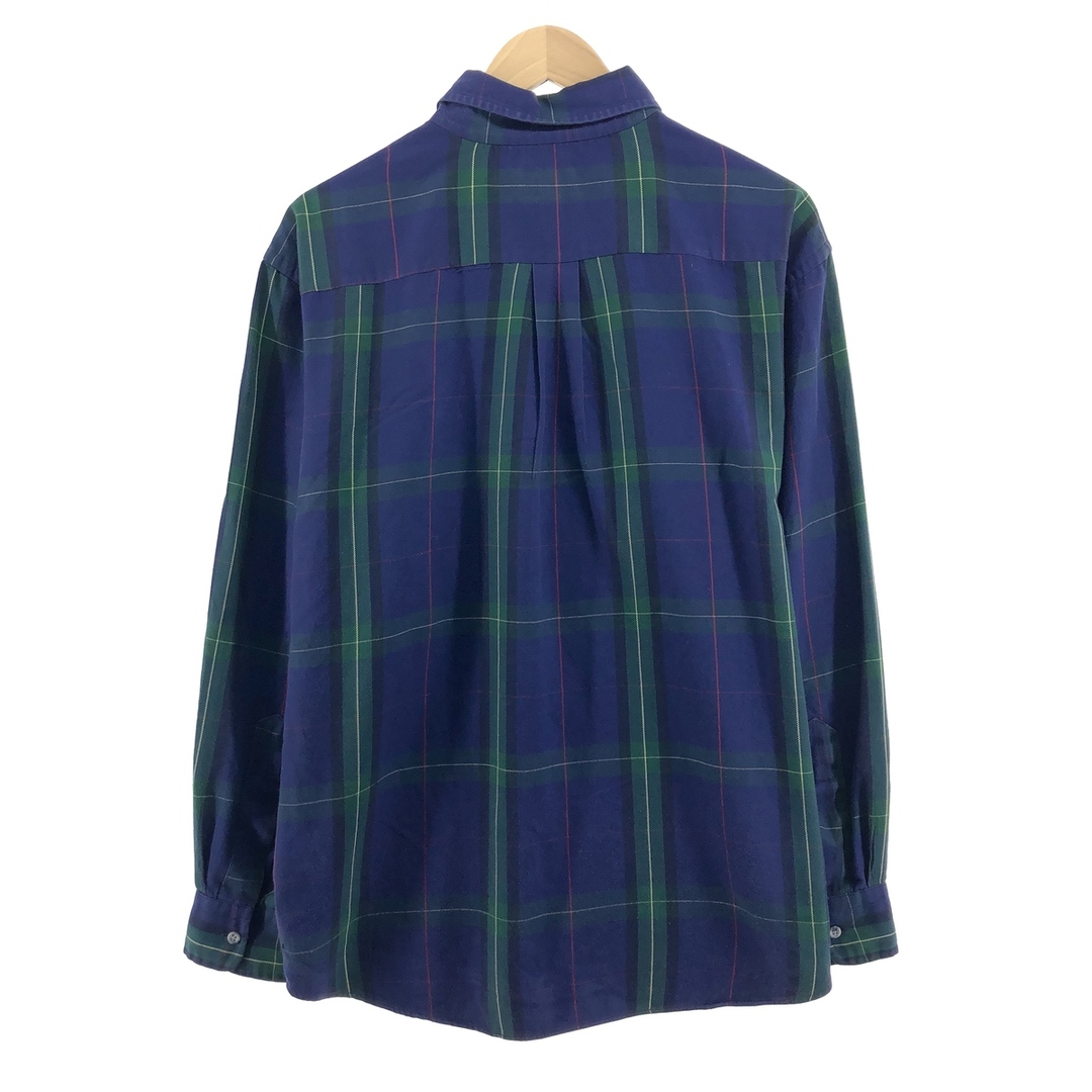 L.L.Bean 長袖 チェックシャツ メンズ XL コットン - シャツ