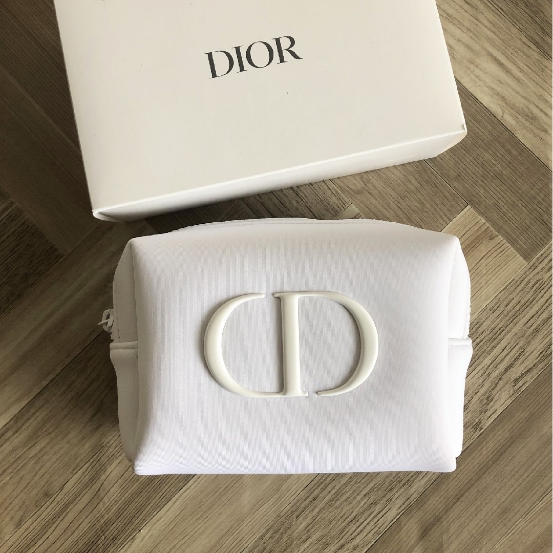 ディオール　Dior ポーチ　ホワイト