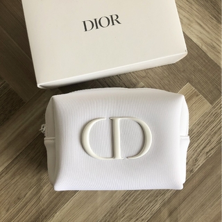 クリスチャンディオール(Christian Dior)のディオール　Dior ポーチ　ホワイト(ポーチ)