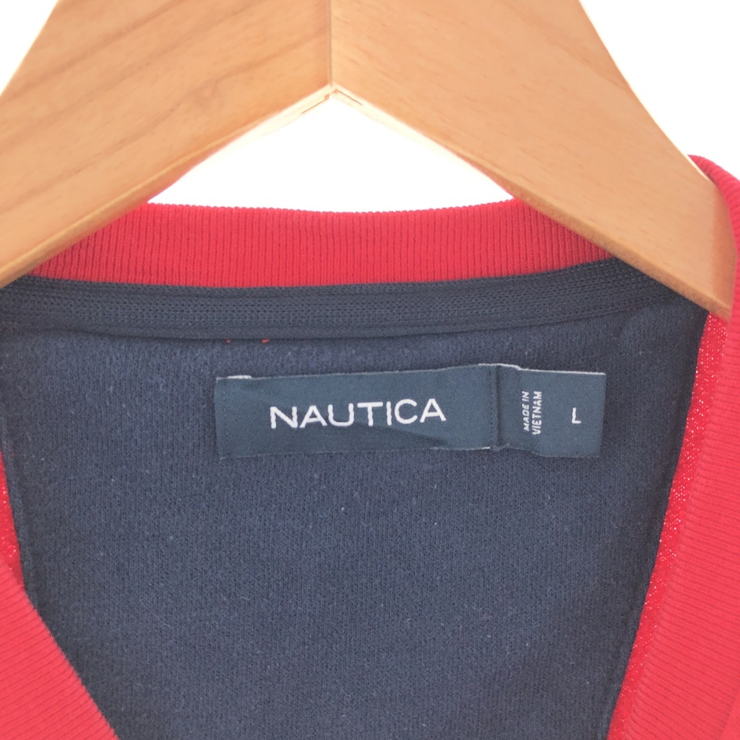 NAUTICA(ノーティカ)の古着 ノーティカ NAUTICA スウェットシャツ トレーナー メンズXL /taa001947 メンズのトップス(スウェット)の商品写真