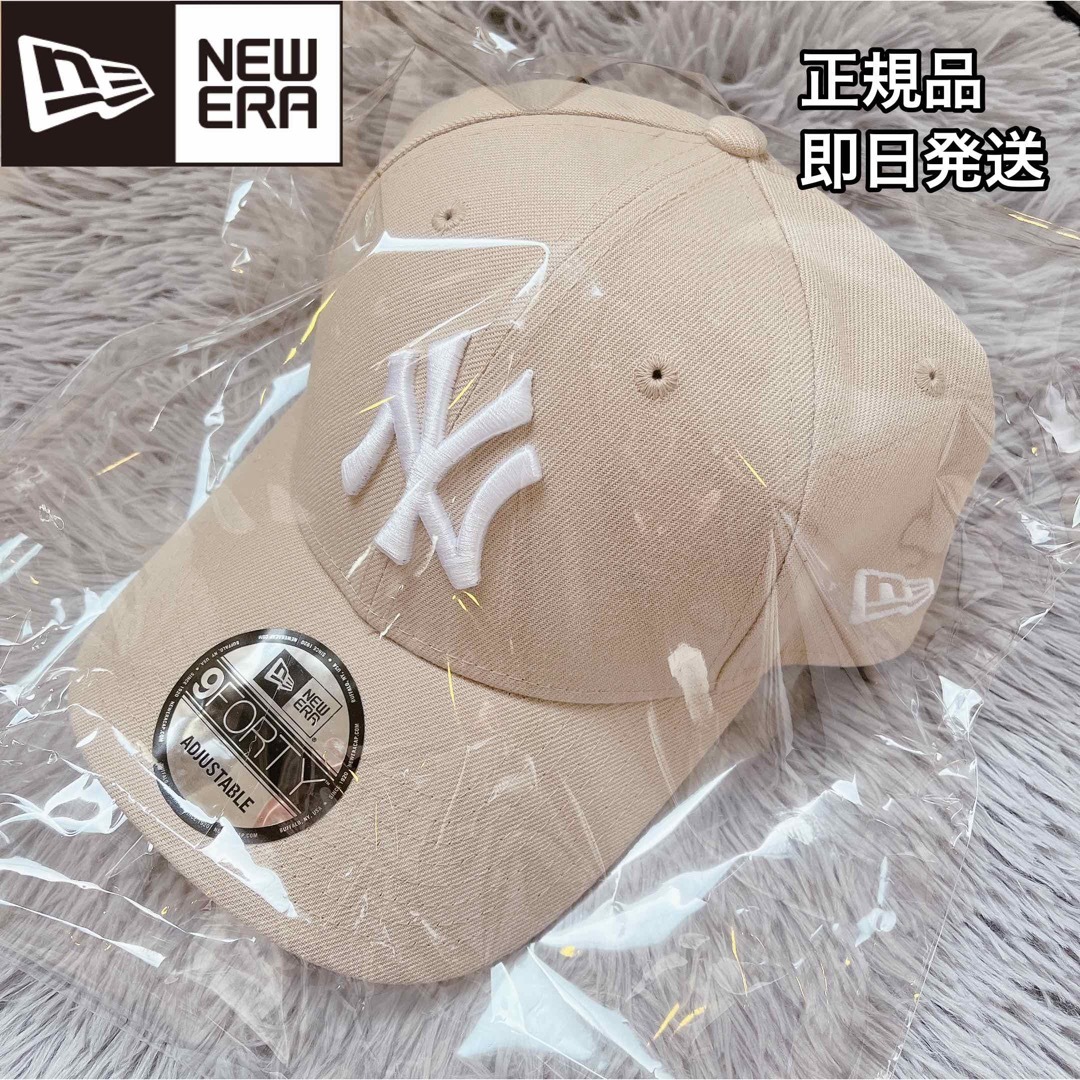 NEW ERA(ニューエラー)のニューエラ キャップ 帽子 ハット メンズ レディース モカベージュ ホワイト レディースの帽子(キャップ)の商品写真