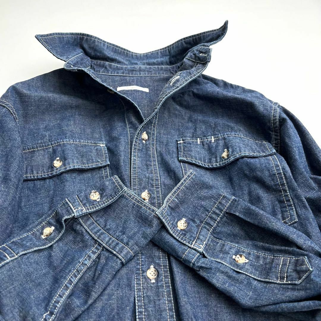 Plage - 美品♡プラージュ*デニムシャツ ブラウス オーバーサイズ