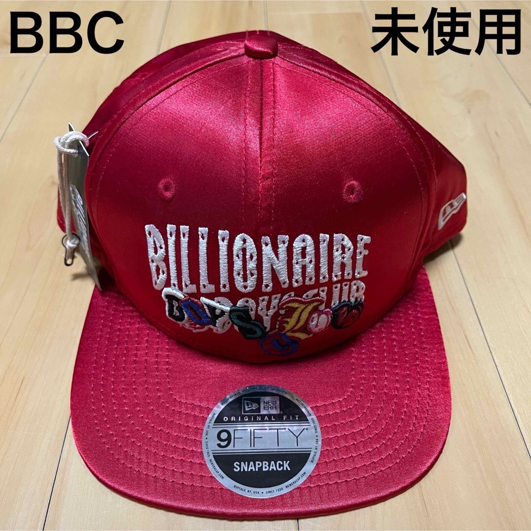 BBC(ビリオネアボーイズクラブ)の艶赤 未使用 Billionaire Boys Club New Era Cap メンズの帽子(キャップ)の商品写真