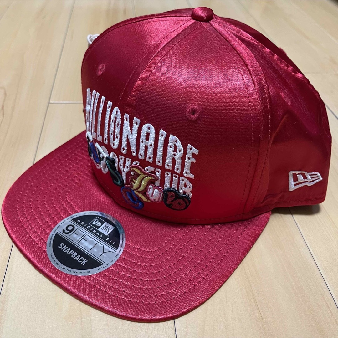 BBC(ビリオネアボーイズクラブ)の艶赤 未使用 Billionaire Boys Club New Era Cap メンズの帽子(キャップ)の商品写真