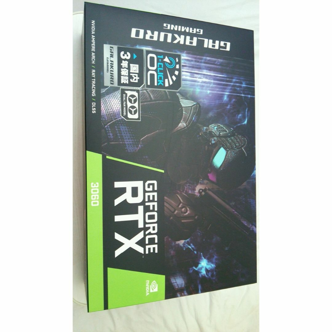 玄人志向GG-RTX3060-E12GB /OC/DF-