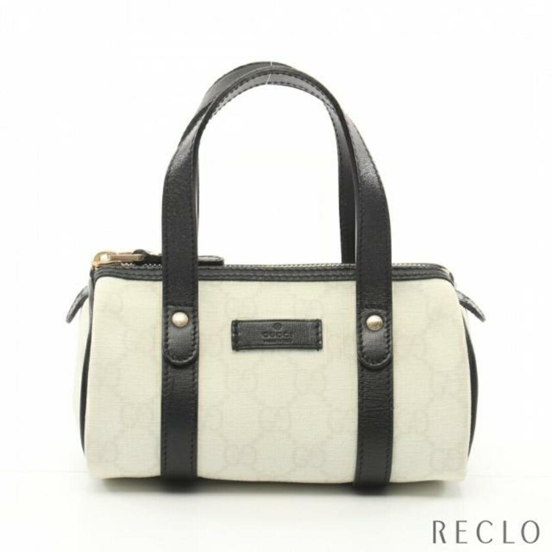 Gucci - GGスプリーム ハンドバッグ ミニボストンバッグ PVC レザー