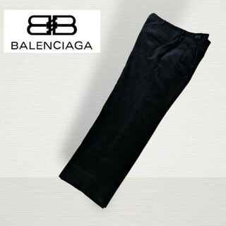 バレンシアガ(Balenciaga)の美品　バレンシアガ　コーデュロイパンツ　紺色　94cm(デニム/ジーンズ)