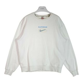 シュプリーム(Supreme)の★Supreme×NIKE シュプリーム×ナイキ Jewel Crewneck 20AW ジュエル クルーネック スウェット ホワイト sizeM(スウェット)