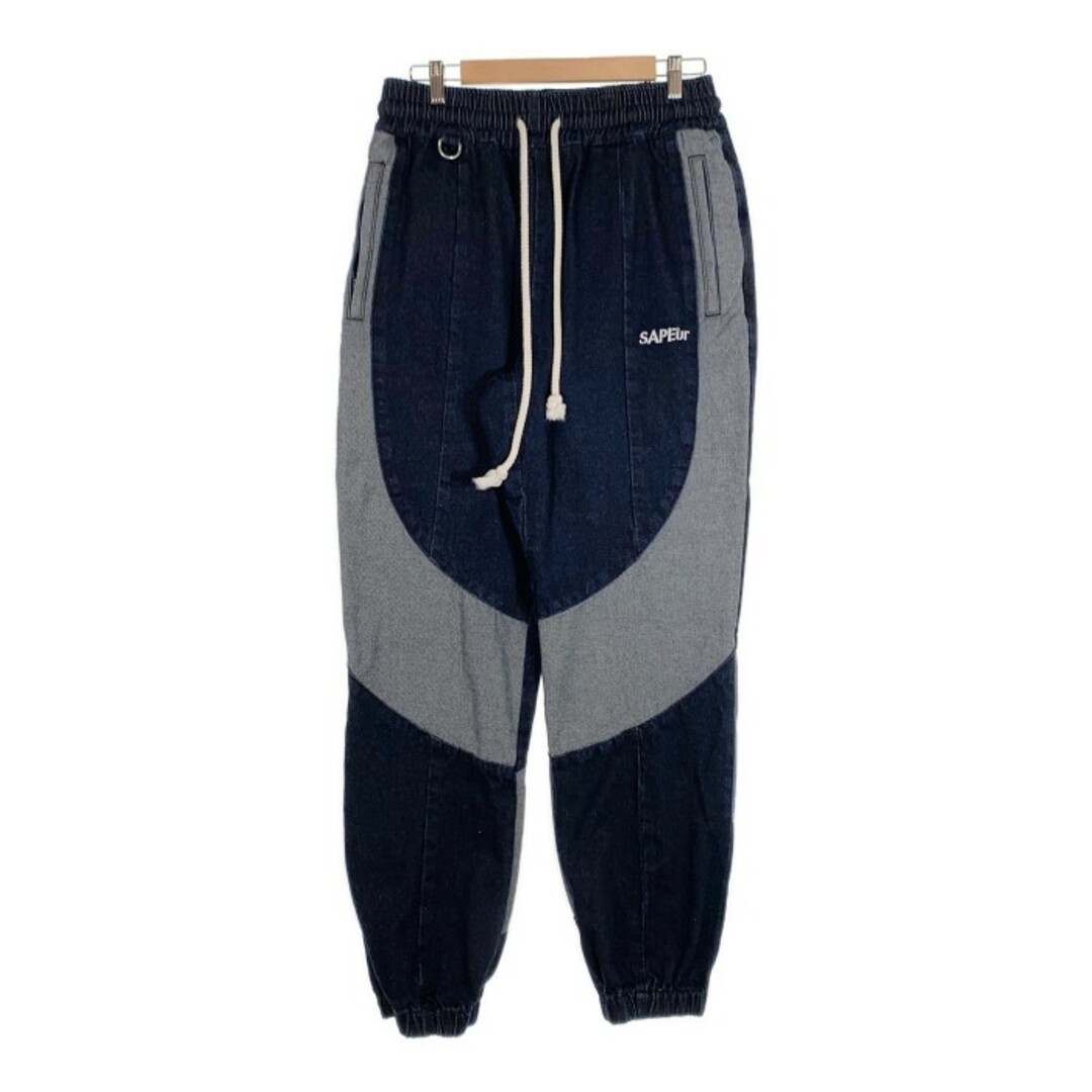 SAPEur サプール Denim Track Pants デニムトラックパンツ インディゴ