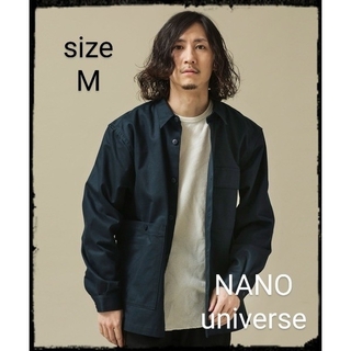 ナノユニバース(nano・universe)の【美品】ogawa別注 ツールポケットシャツジャケット(ミリタリージャケット)