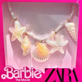 ザラ(ZARA)のZARA Barbie シーシェル　ネックレス(アクセサリー)