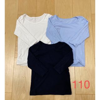 ユニクロ(UNIQLO)の14・UNIQLO  110  ヒートテック　3枚セット(下着)