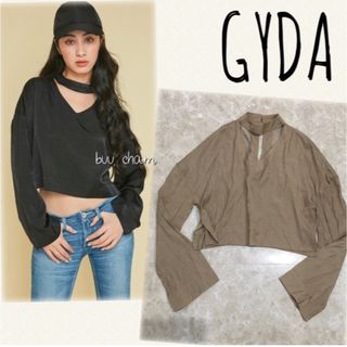 ジェイダ(GYDA)のGYDA♡チョーカーショートTOPS(シャツ/ブラウス(長袖/七分))