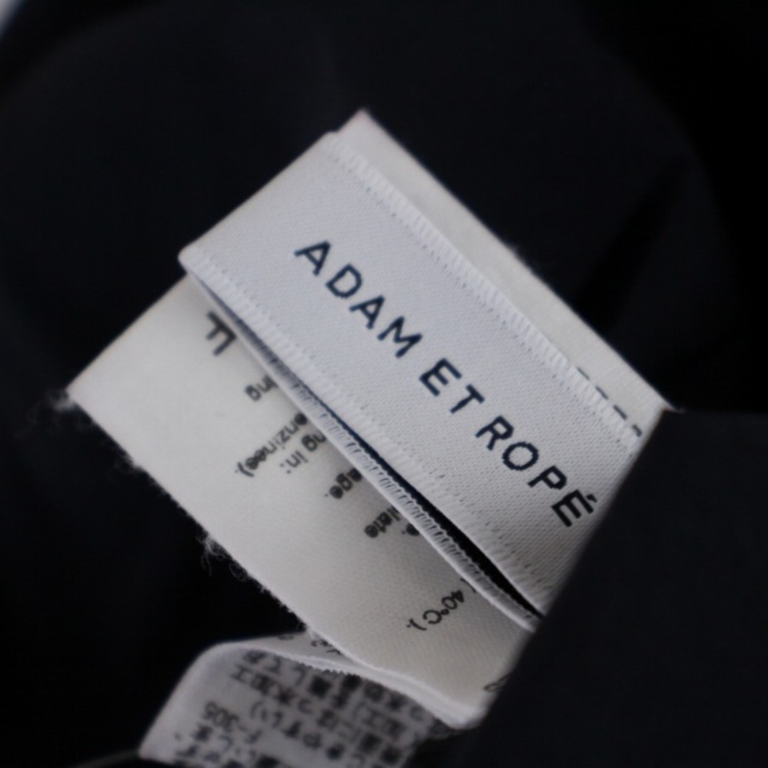 Adam et Rope'(アダムエロぺ)のアダムエロペ ボリュームバルーンスリーブブラウス 半袖 F 黒 レディースのトップス(シャツ/ブラウス(半袖/袖なし))の商品写真