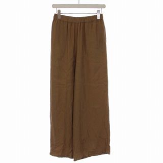 アザー(other)のリジェール Relax Wide pants ワイドパンツ XS 茶(その他)